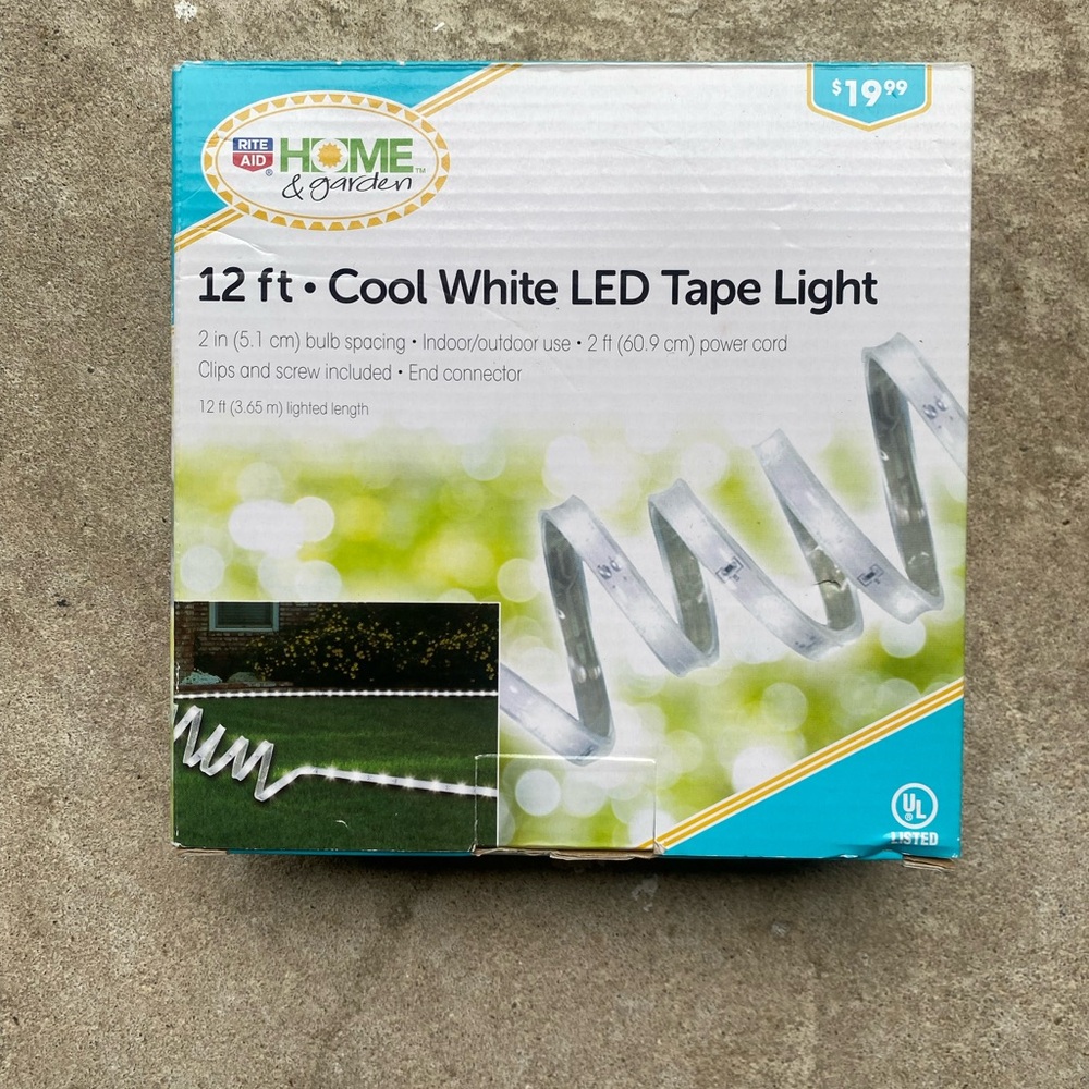 Cool White LED Tape Light